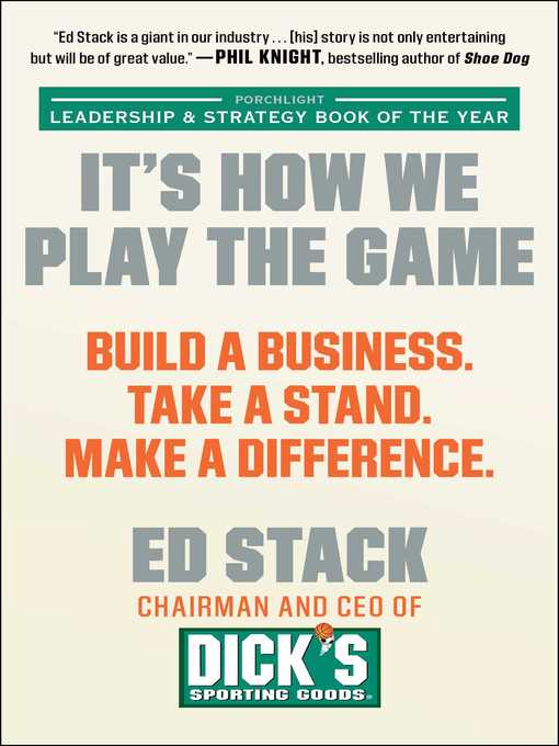 Title details for It's How We Play the Game by Ed Stack - Wait list